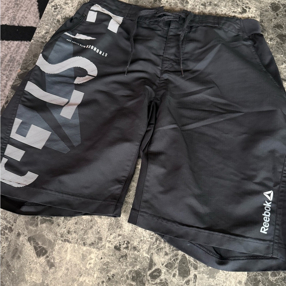 Men’s Reebok Black CrossFit Athletic Shorts size S